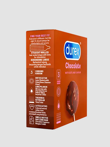 Durex Chocolate Dotted 3-Pack